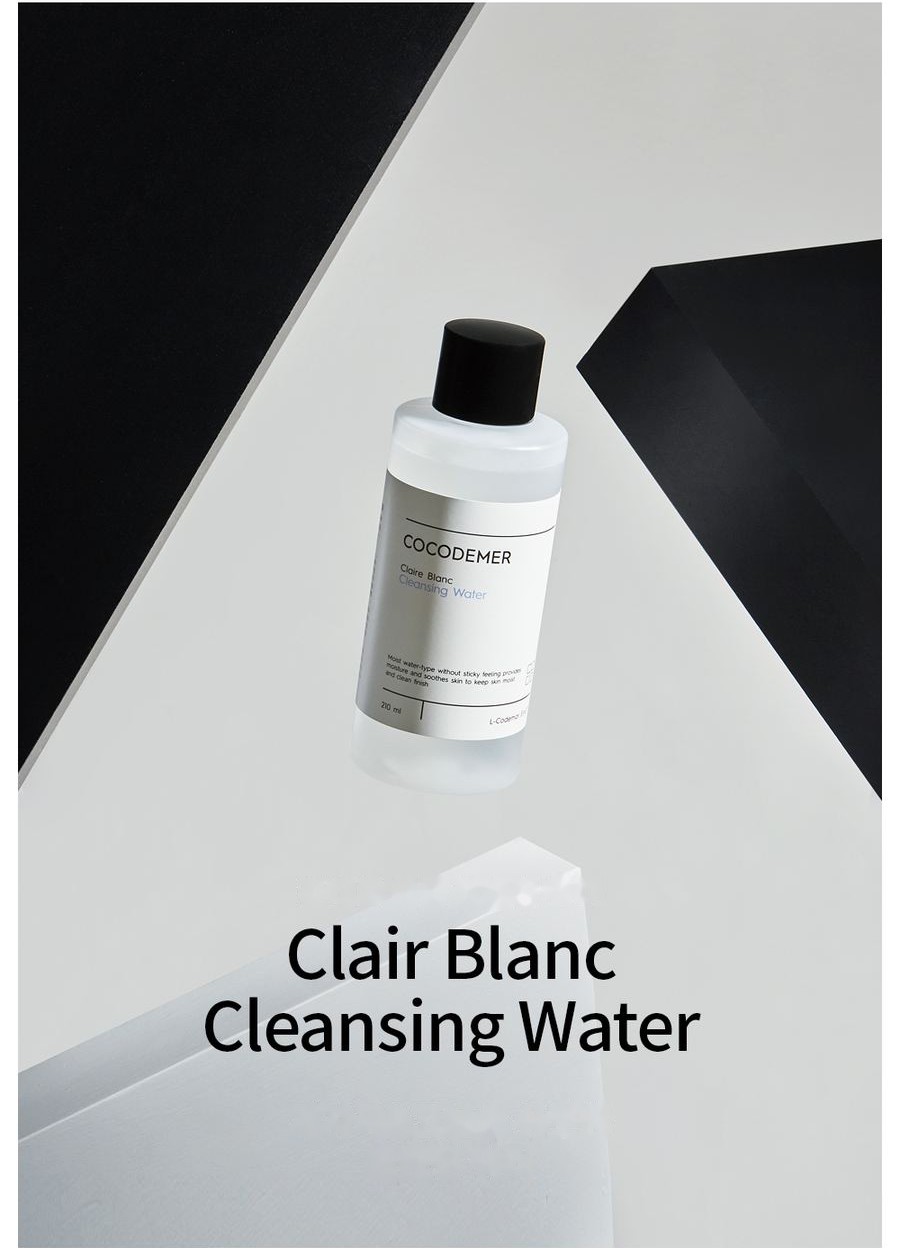 COCODEMER Clair Blanc Cleansing Water