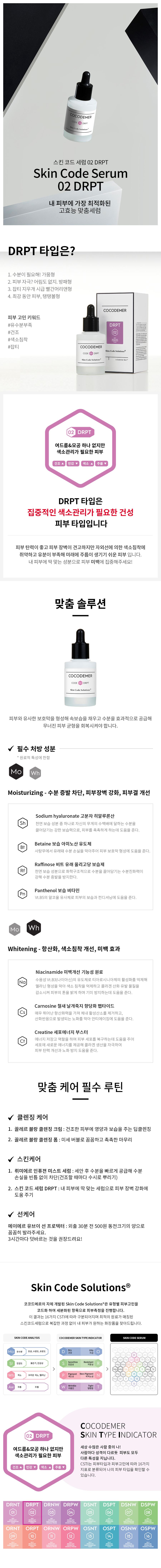 COCODEMER Skin Code Serum 02 DRPT detail 1